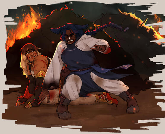 full body, pair, experimental setting BG