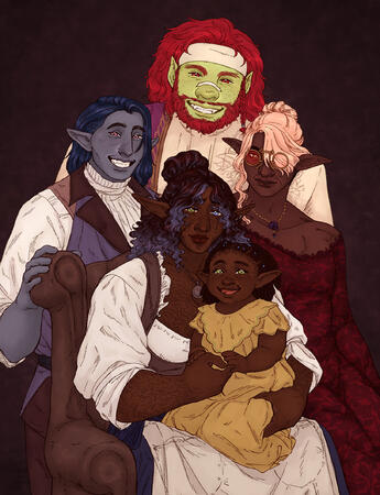 4 half bodies, baby special fee